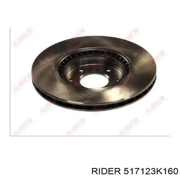 Диск переднього гальма Rider 517123K160 ціна, від 42.97 USD