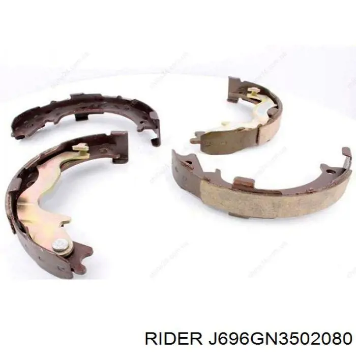 Задні гальмівні колодки Rider J696GN3502080 ціна, від 13.98 USD