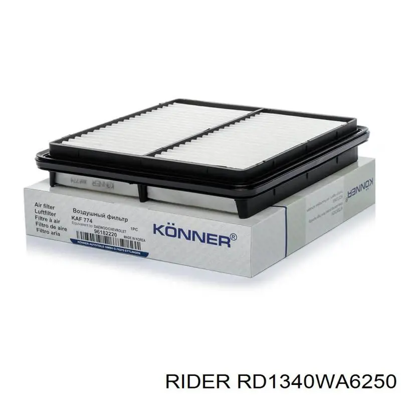 RD1340WA6250 Rider Повітряний фільтр двигуна