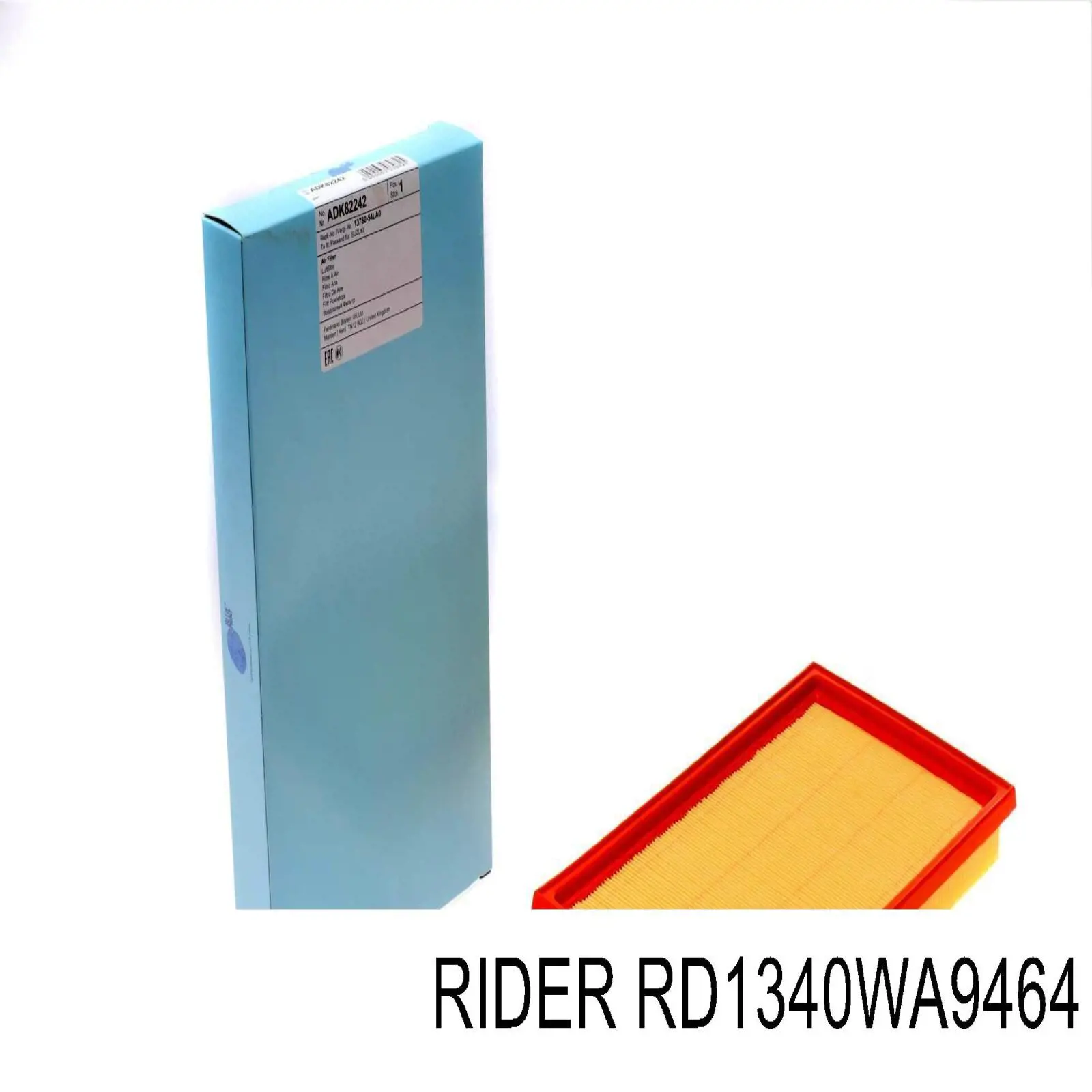Елемент повітряного фільтра Rider RD1340WA9464 ціна, від 4.44 USD