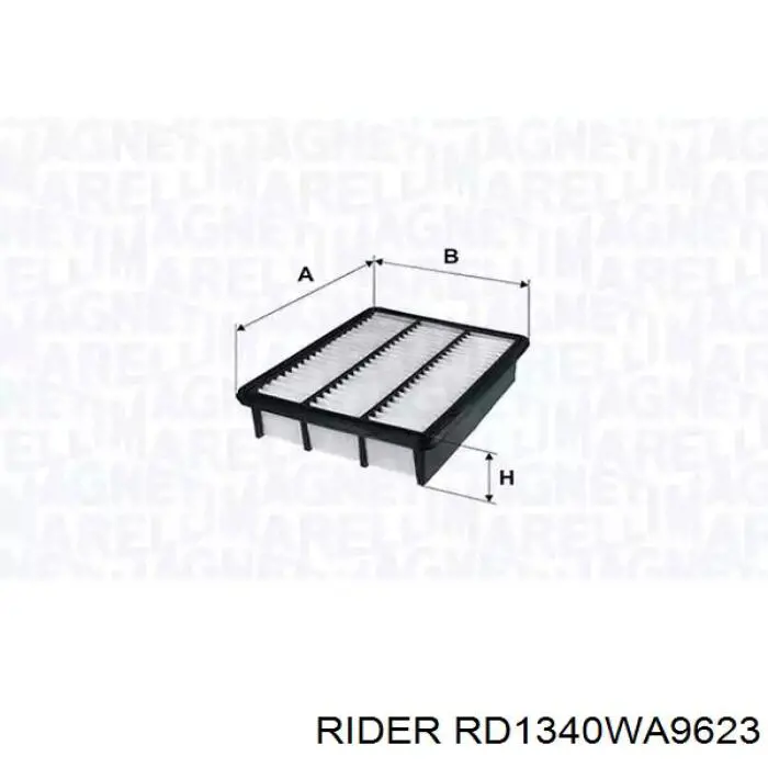 Купити RD1340WA9623 Rider Автомобільний фільтр повітря