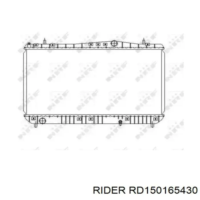 Помпа охолодження Rider RD150165430 ціна, від 15.95 USD