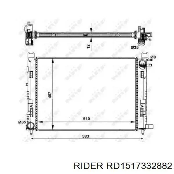 Термостат RD1517332882 Rider