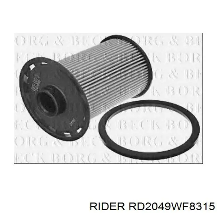 Фільтр тонкого очищення палива Rider RD2049WF8315 ціна, від 6.28 USD
