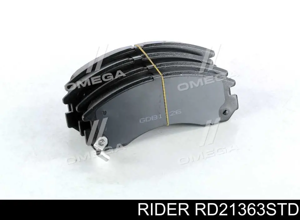 Передні тормозні колодки RD21363STD Rider