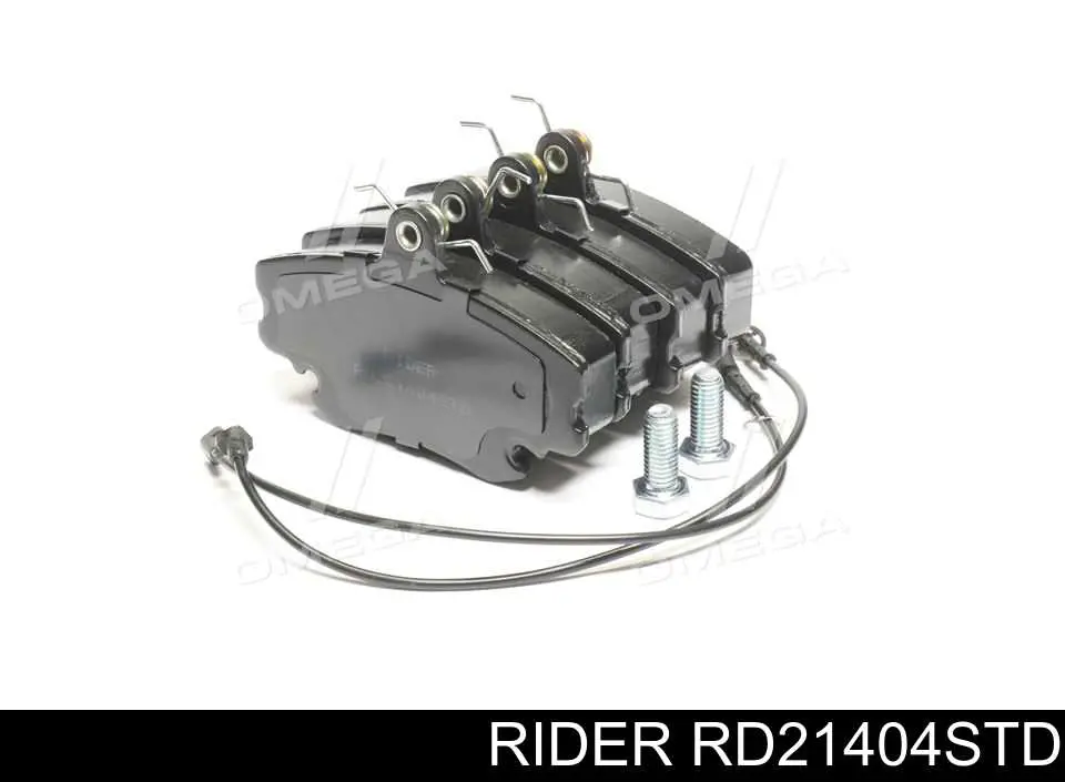 RD21404STD Rider Передні гальмівні колодки