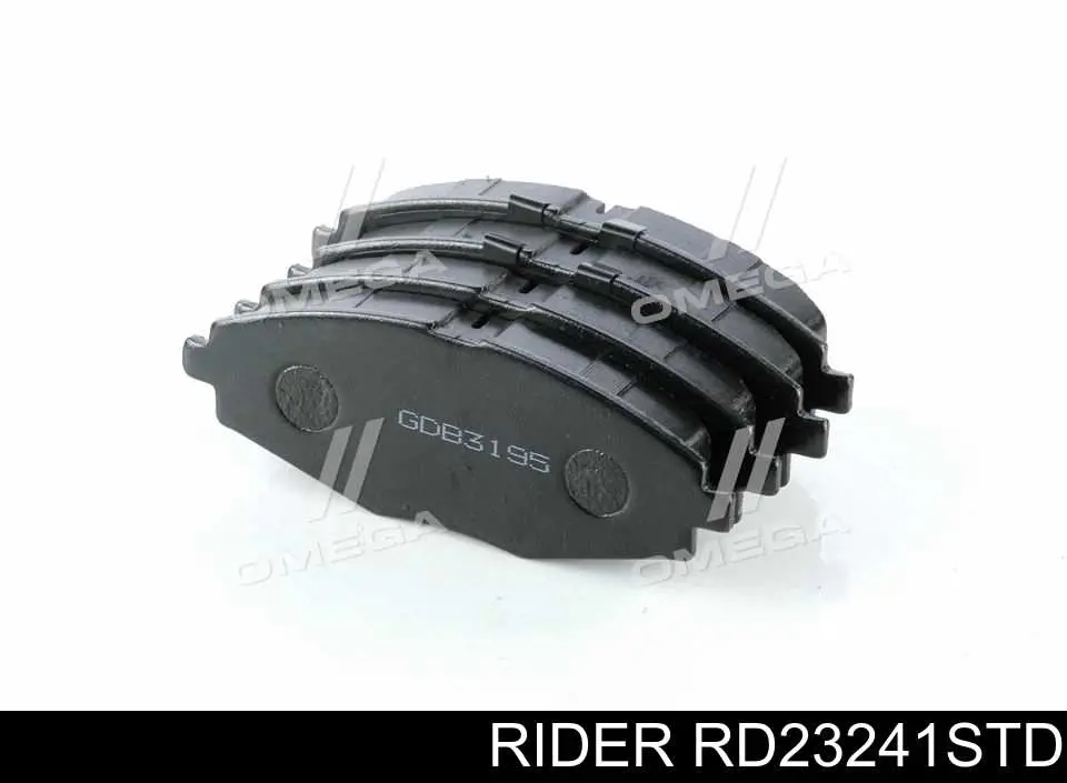 RD23241STD Rider Передні гальмівні колодки