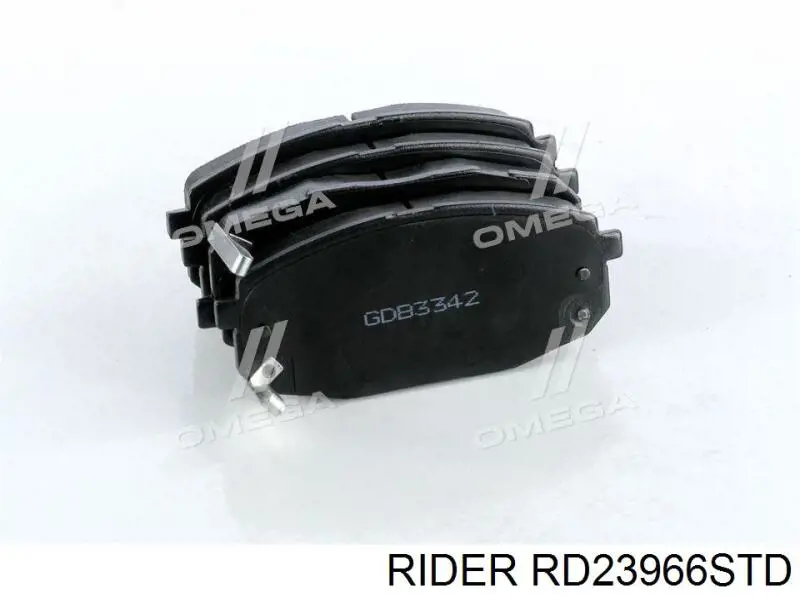 Гальмівні колодки Rider RD23966STD ціна, від 18.20 USD