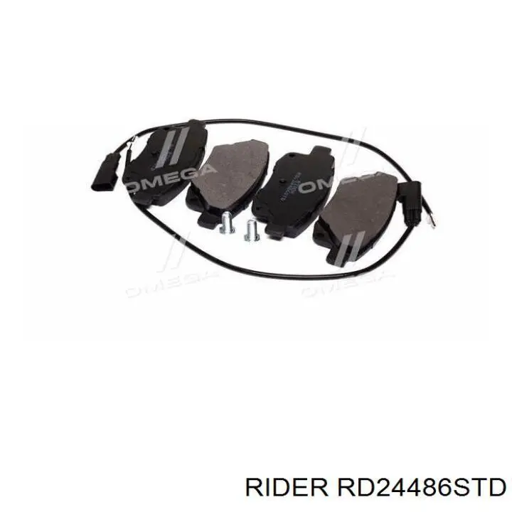 Задні гальмівні колодки RD24486STD Rider