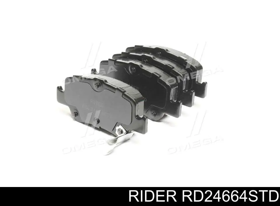 Купити RD24664STD Rider Задні колодки