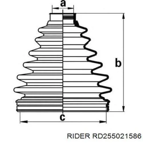 RD255021586 Rider Граната зовнішня