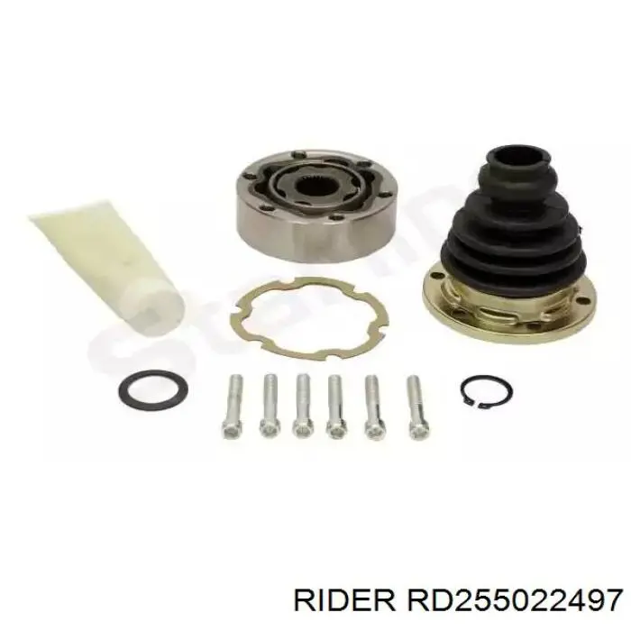 Шарнір кутових швидкостей передній лівий Rider RD255022497 ціна, від 27.10 USD