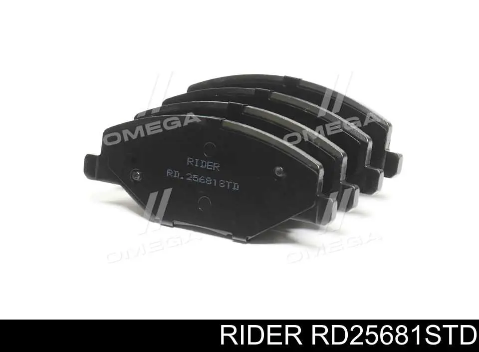 RD25681STD Rider Передні гальмівні колодки