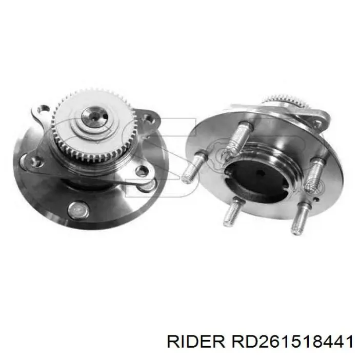 Маточини задніх коліс Rider RD261518441 ціна, від 55.73 USD