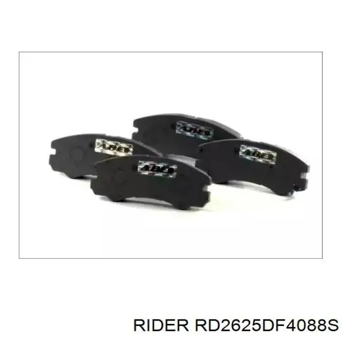 Задні дискові гальма Rider RD2625DF4088S ціна, від 32.63 USD