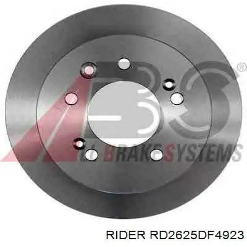 RD2625DF4923 Rider Дискові гальма