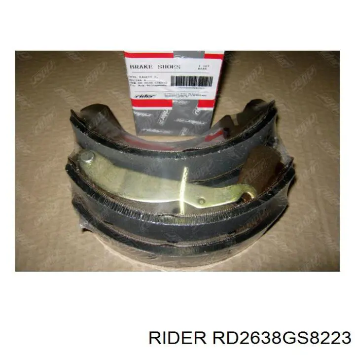 Купити RD2638GS8223 Rider Гальмівні колодки гальма стоянки