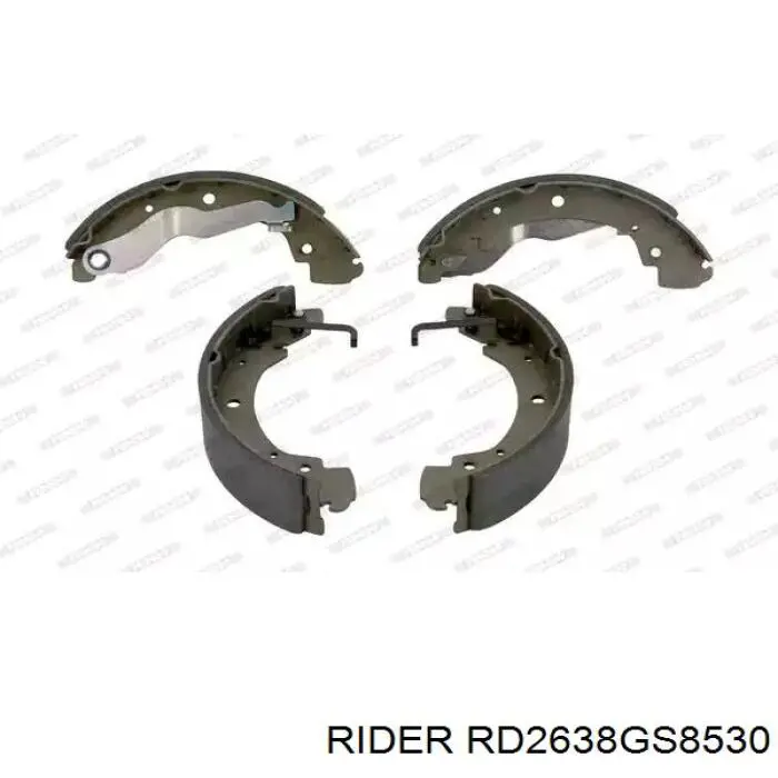 Колодки гальмові задні, барабанні RD2638GS8530 Rider