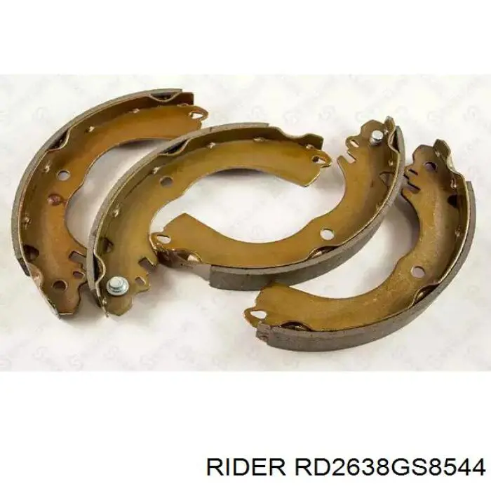 Колодки гальмові задні, барабанні Rider RD2638GS8544 ціна, від 17.58 USD