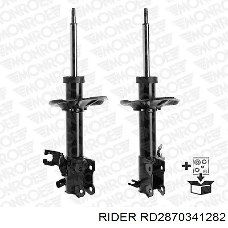 Амортизатор задній Rider RD2870341282 ціна, від 26.83 USD
