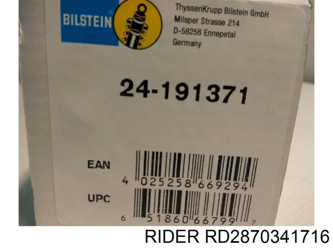 Амортизатор задній Rider RD2870341716 ціна, від 25.20 USD