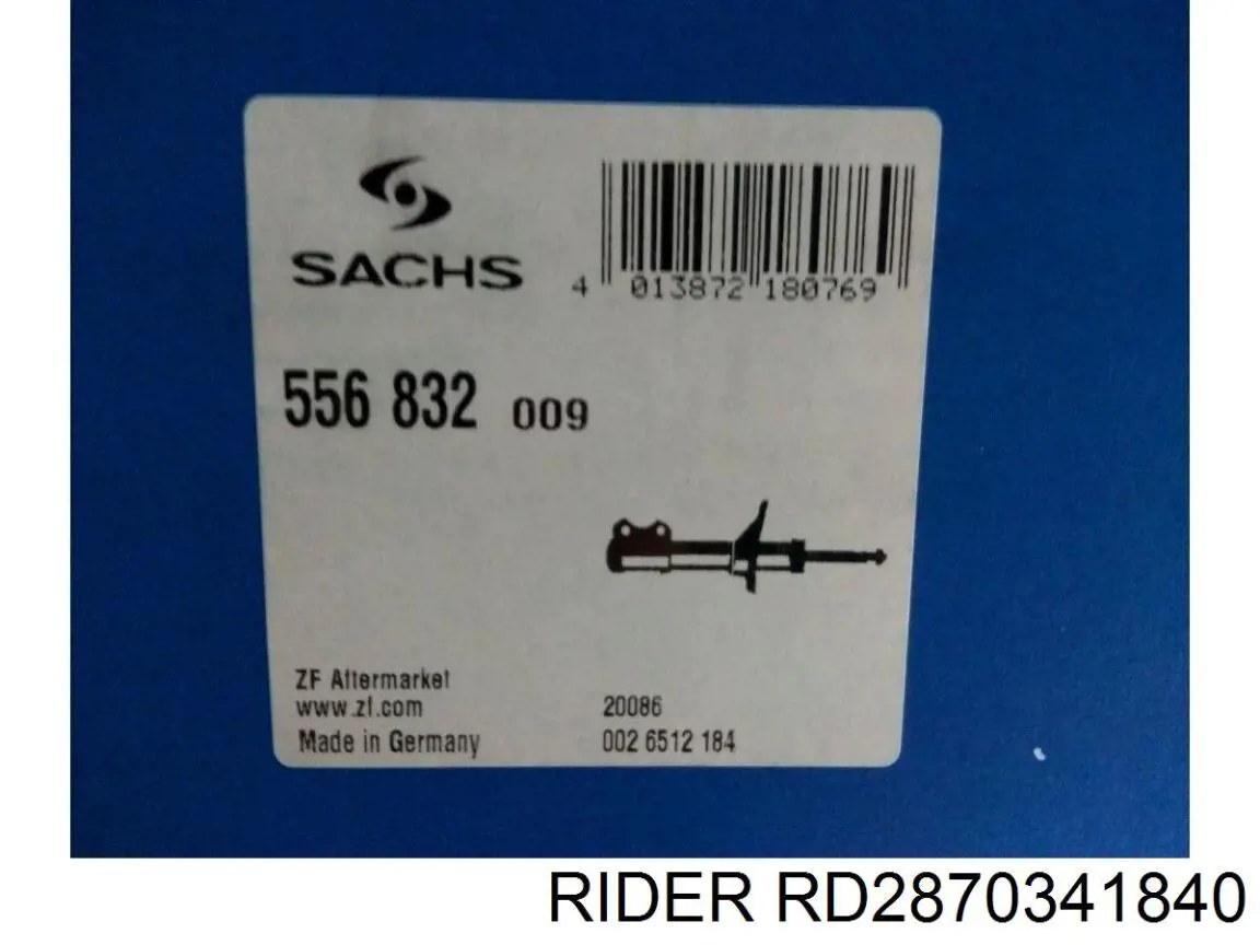 Купити RD2870341840 Rider Стійка амортизатора задня