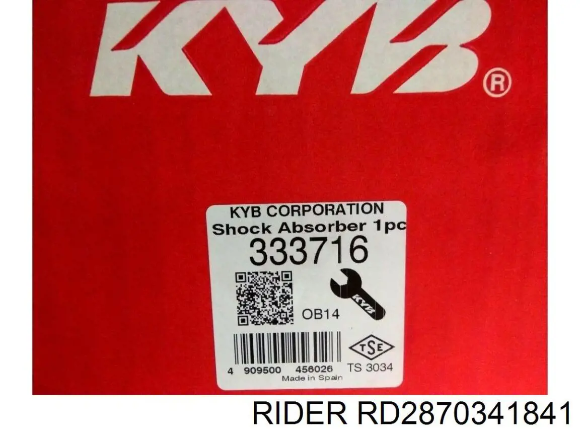 Амортизатор задній Rider RD2870341841 ціна, від 25.50 USD