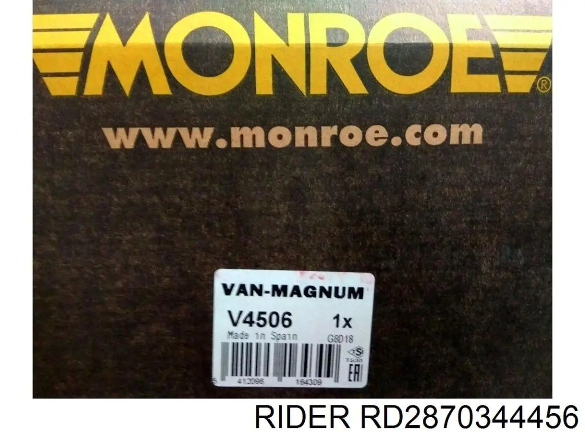 Амортизатор задній RD2870344456 Rider