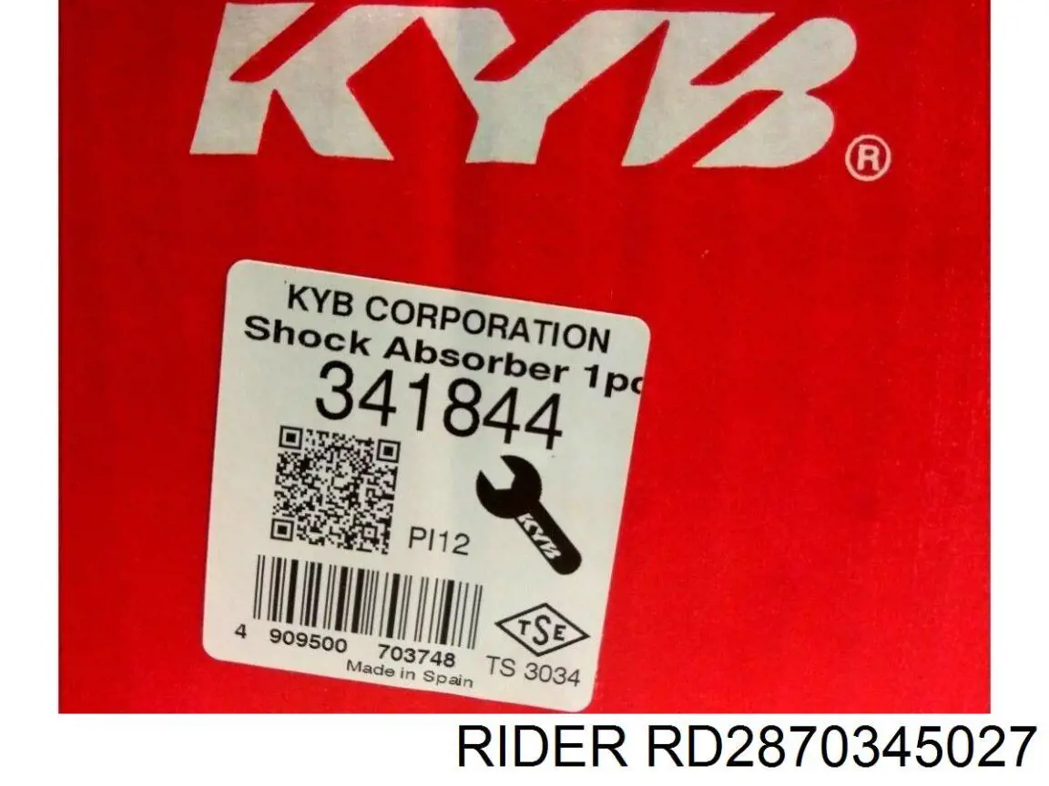 Купити RD2870345027 Rider Стійка амортизатора задня