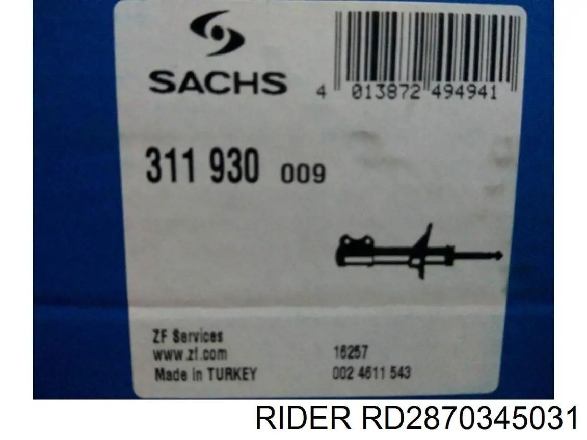 RD2870345031 Rider Амортизатори задні