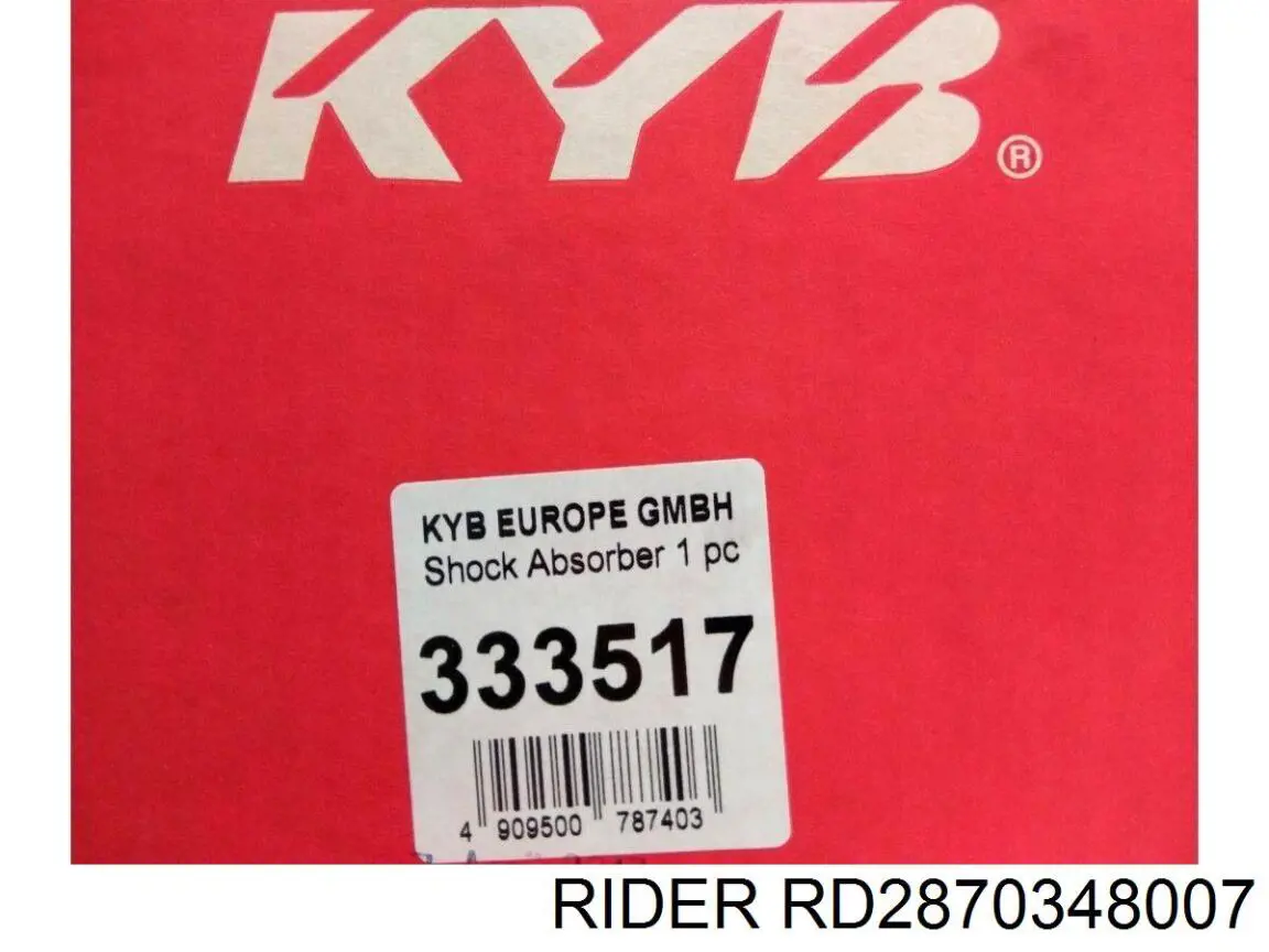 Задній амортизатор Rider RD2870348007