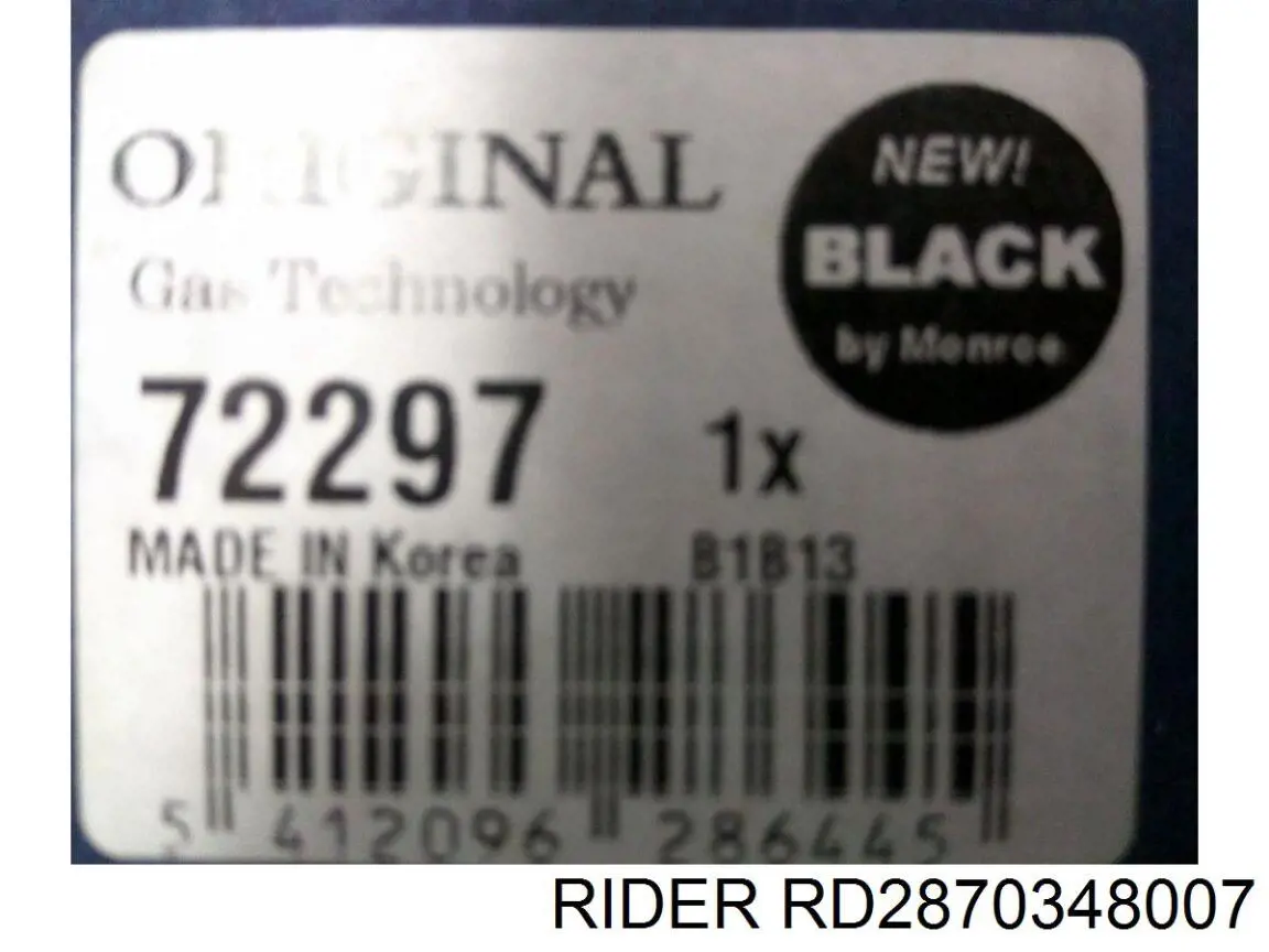Амортизатор задній Rider RD2870348007 ціна, від 25.34 USD