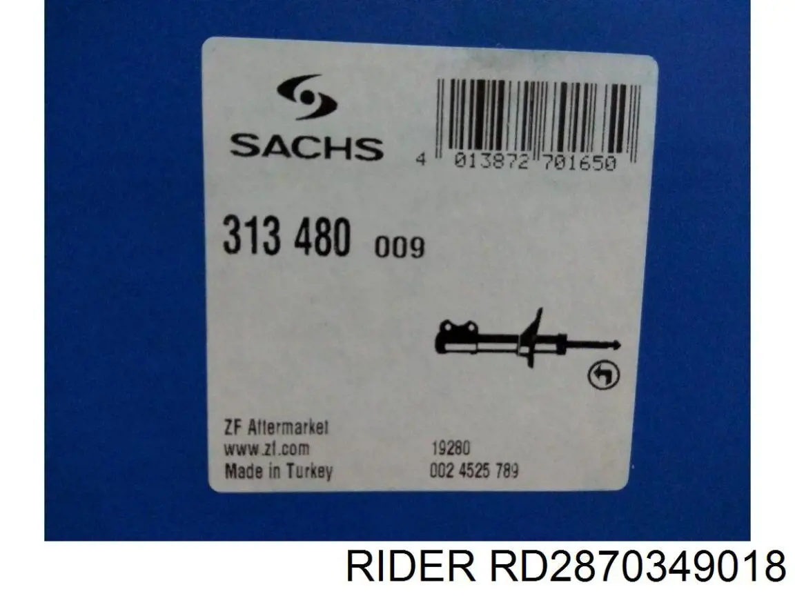 RD2870349018 Rider Амортизатори задні