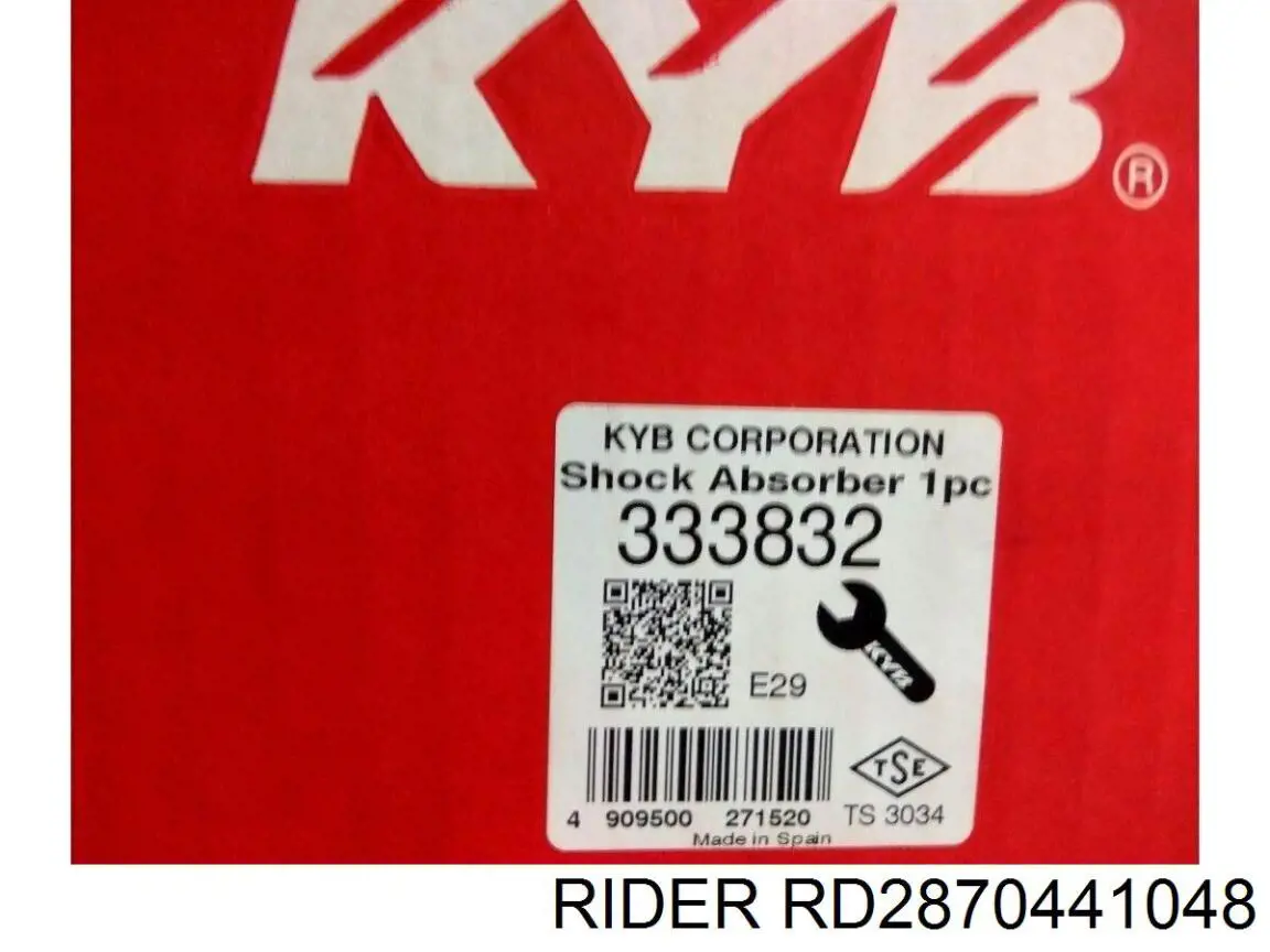 Амортизатор задній Rider RD2870441048 ціна, від 19.63 USD