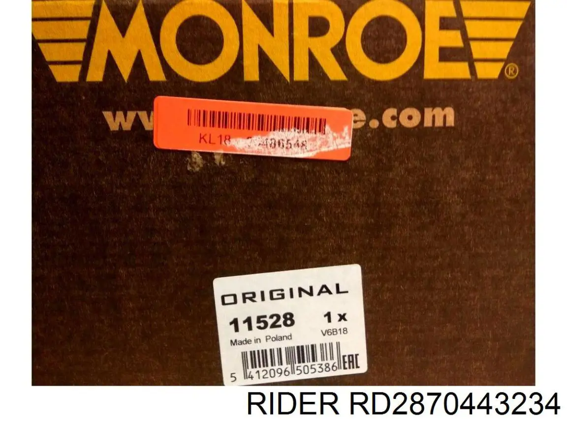 Купити RD2870443234 Rider Стійка амортизатора задня