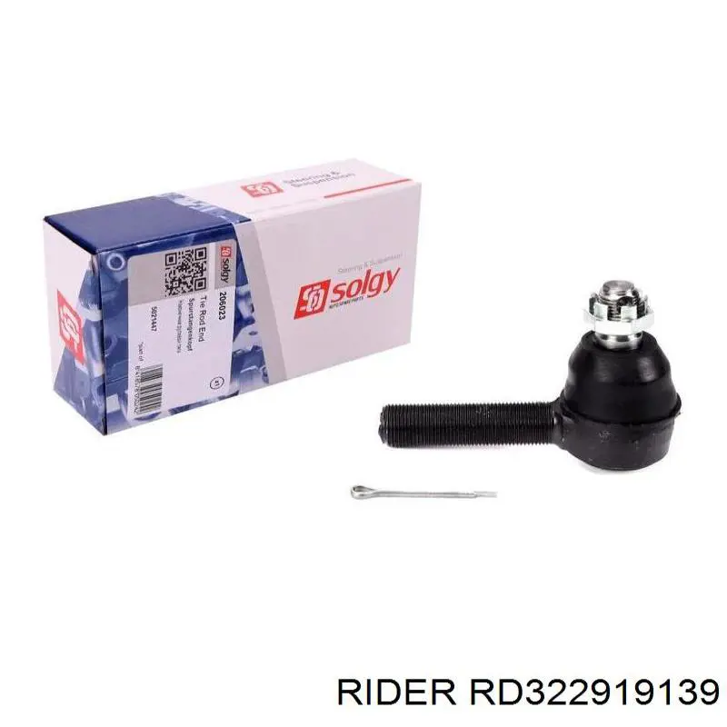 Накінечник рульової тяги, зовнішній Rider RD322919139
