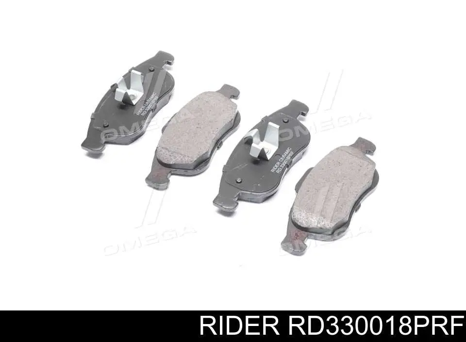 RD330018PRF Rider Передні гальмівні колодки