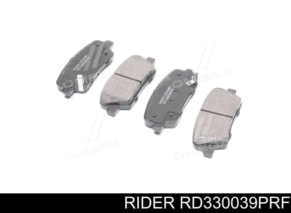 Задні гальмівні колодки Rider RD330039PRF ціна, від 21.42 USD