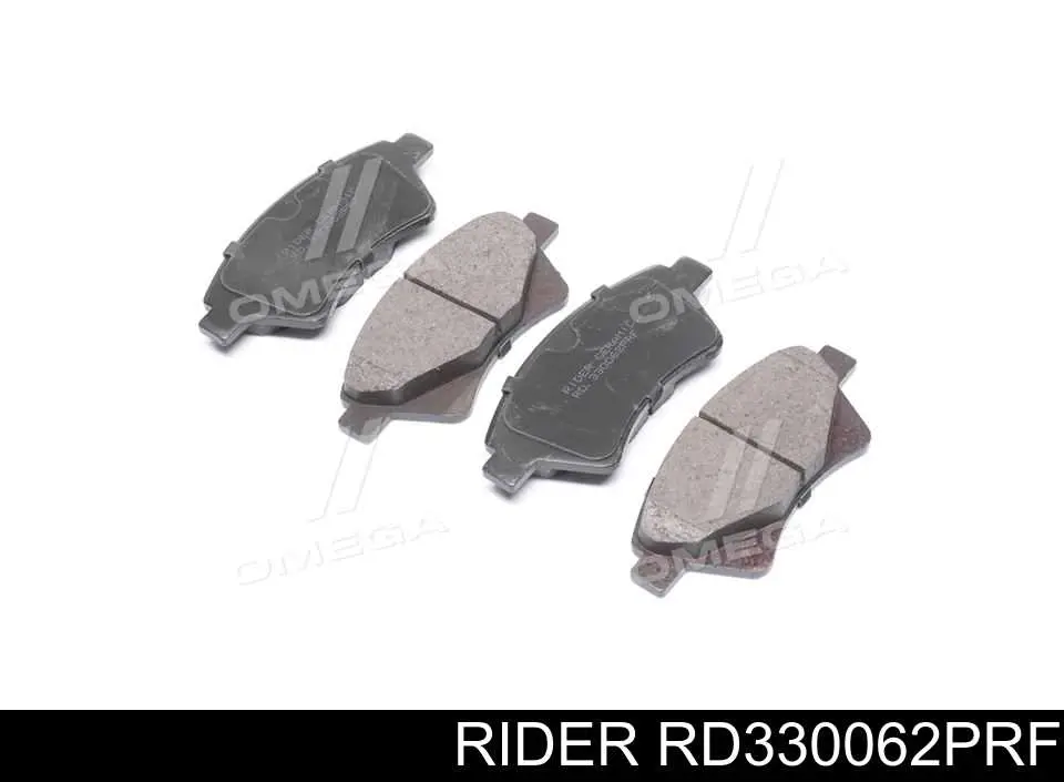 Гальмівні колодки Rider RD330062PRF ціна, від 17.25 USD