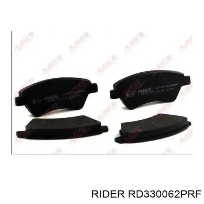 Передні тормозні колодки RD330062PRF Rider