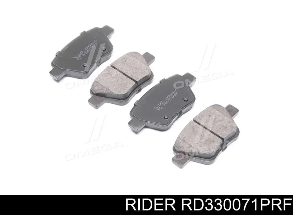 Задні гальмівні колодки Rider RD330071PRF ціна, від 15.13 USD