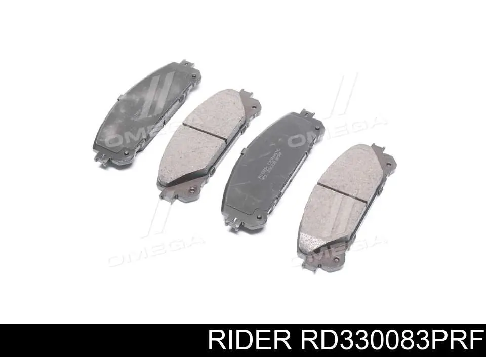 Гальмівні колодки Rider RD330083PRF ціна, від 24.82 USD
