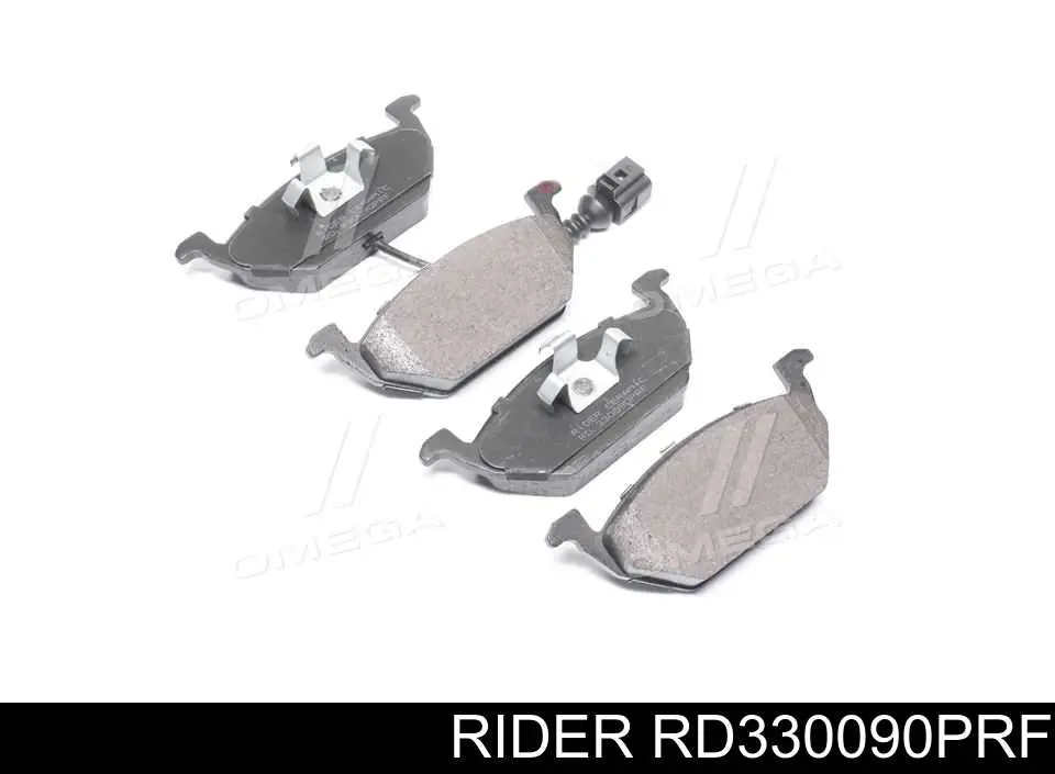 Гальмівні колодки Rider RD330090PRF ціна, від 18.83 USD