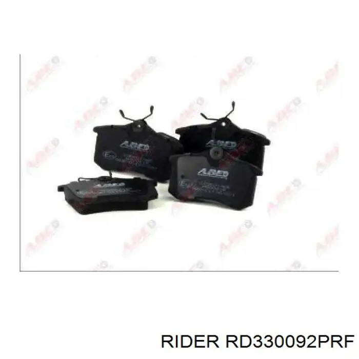 Задні гальмівні колодки Rider RD330092PRF ціна, від 17.05 USD