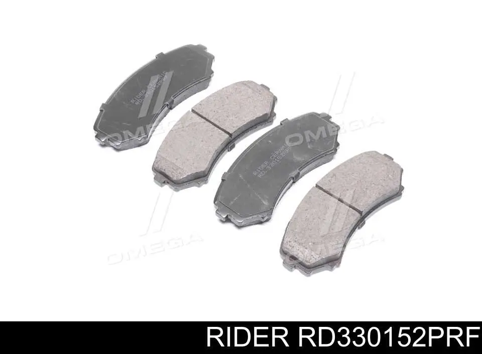 Купити RD330152PRF Rider Колодки гальмівні передні, дискові