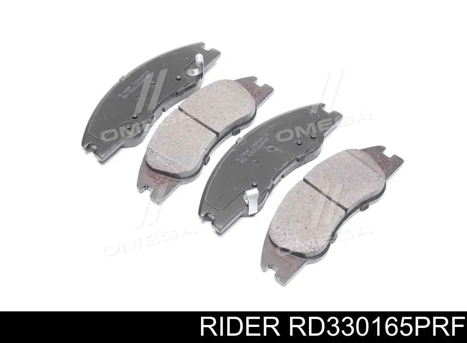 Купити RD330165PRF Rider Колодки гальмівні передні, дискові