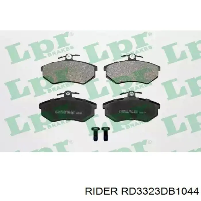 Передні тормозні колодки RD3323DB1044 Rider