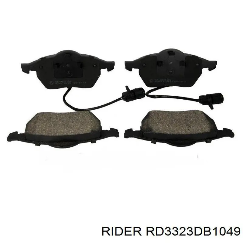 Купити RD3323DB1049 Rider Колодки гальмівні передні, дискові