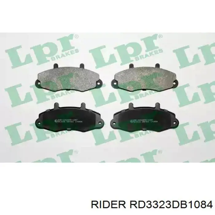 RD3323DB1084 Rider Передні гальмівні колодки