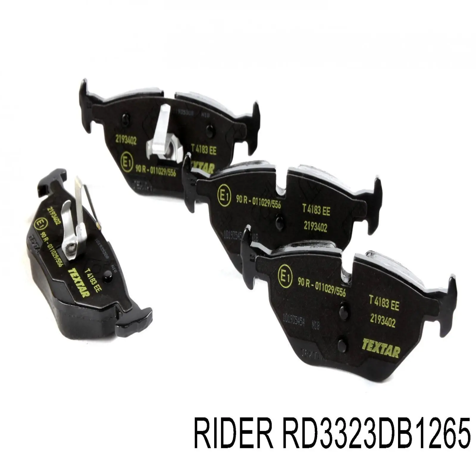 Задні гальмівні колодки Rider RD3323DB1265 ціна, від 14.70 USD